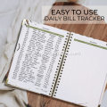 Monthly Financial Budget Planner with Spiral Binding A5 Size